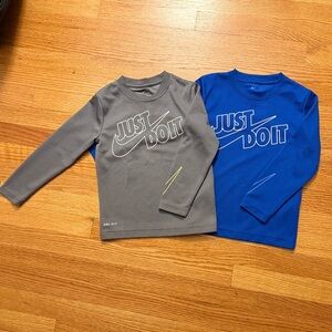 Nike Kids Dri-Fit Long Sleeve Shirts